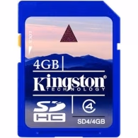 Карта памяти SDHC Kingston 4GB SDHC Class4
